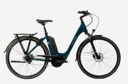 Motus Grand Tour step-through electric bike for hire in Cornwall